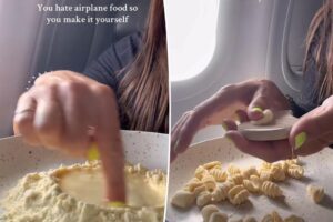 I make my own meals on airplanes — trolls say it’s disgusting and unhygienic but fresh food is just better