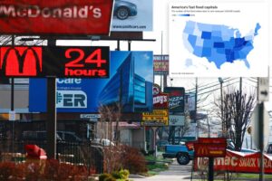 These states are considered the fast food capitals of the US— and the No. 1 spot might surprise you