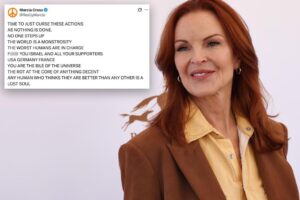 Exclusive | ‘Desperate Housewives’ star Marcia Cross branded ‘Antisemite of the Week’ by Jewish watchdog group