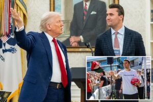 Trump says he told Charlie Kirk ‘you have a good chance at being president’