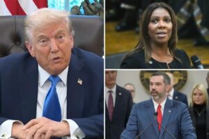 Trump says he axed US attorney investigating NY AG Tish James: ‘He didn’t quit, I fired him!’