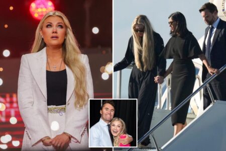 Charlie Kirk’s widow Erika recalls Usha Vance’s support in aftermath of his death: ‘Exactly what I needed to hear’