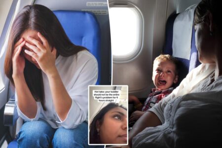 ‘Gentle parenting’ passenger sends fellow flyers into fury — after letting kid scream through four-hour flight
