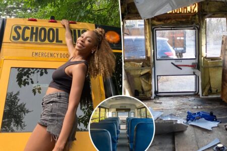 I bought a school bus on Facebook Marketplace — now I live rent-free in my dream mobile home