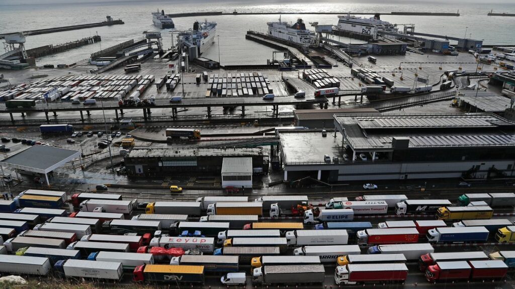 Where will the first EES land border checks come into effect?