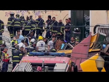 At least 15 people killed and 18 others injured after streetcar derails in Lisbon