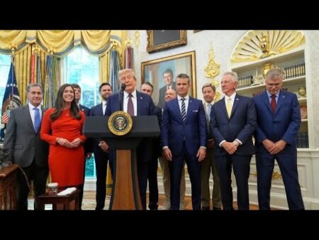 Trump says US conducted ‘kinetic strike’ on Venezuelan drug boat killing 11 narco-terrorists