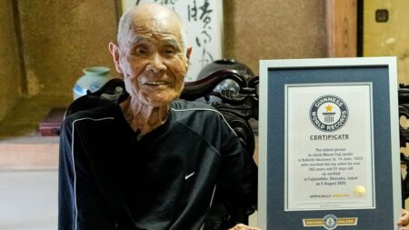 102-year-old man conquers Japan’s highest peak in record-breaking climb