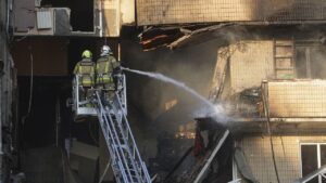 Russia hits Ukraine with largest air attack of the war as talks of peace flicker