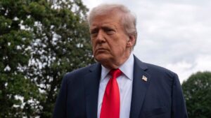 Trump arrives at US Open for men’s singles final between Jannik Sinner and Carlos Alcaraz
