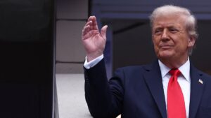 Trump’s fiercest critics concede spotlight to president at US Open