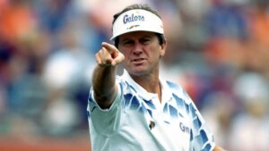 Legendary college football coach Steve Spurrier rips Florida player over ‘stupid’ spitting incident