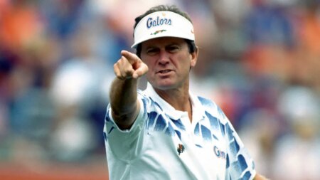 Legendary college football coach Steve Spurrier rips Florida player over ‘stupid’ spitting incident