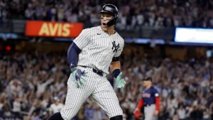 Aaron Judge passes Yankees legend Yogi Berra on team’s all-time home run list