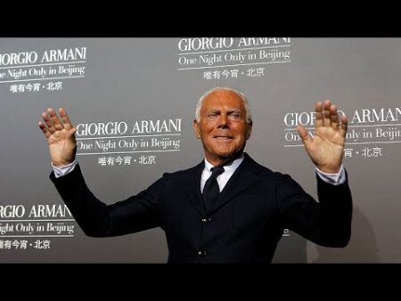 Famed Italian fashion designer Giorgio Armani dies aged 91