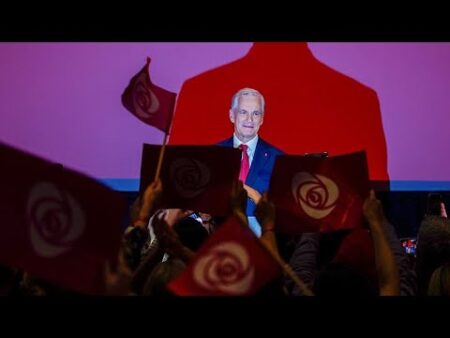 Norway’s Labour Party claims victory in general election