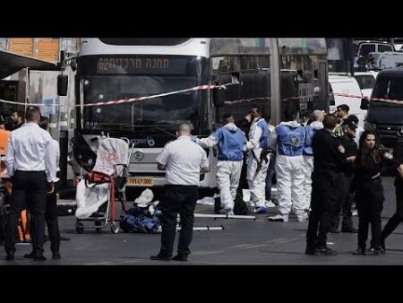 At least six killed and several injured in Jerusalem shooting attack