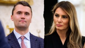 Melania Trump pays tribute to Charlie Kirk and the family he leaves behind