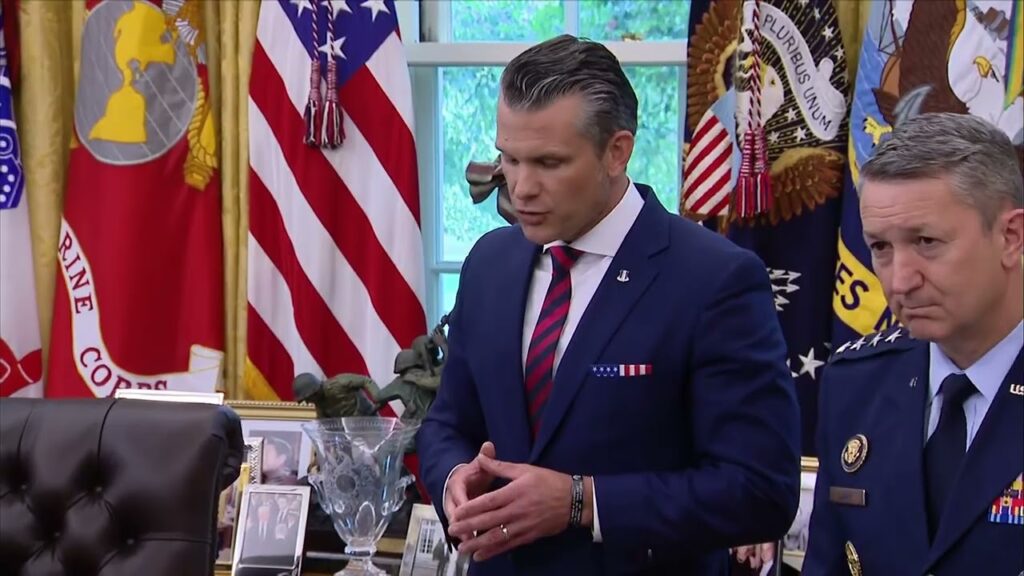 Pete Hegseth speaks on ‘Department of War’