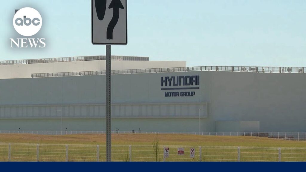 At least 450 people taken into ICE custody at Hyundai plant in Georgia