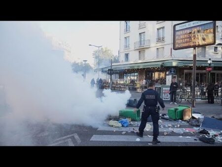 French police arrest nearly 200 as ‘Block Everything’ protests paralyse the country