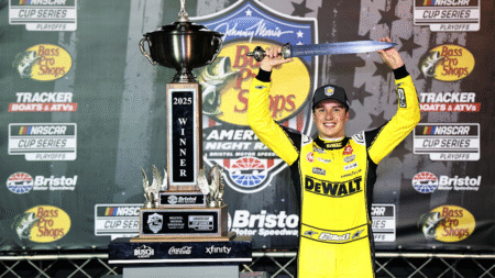 NASCAR driver dedicates victory in Bristol to Charlie Kirk: ‘This one’s for Charlie’