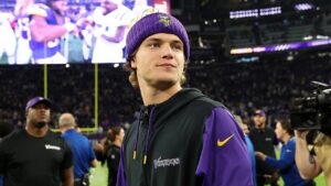 Vikings’ JJ McCarthy expected to be out 2-4 weeks with high-ankle sprain: report