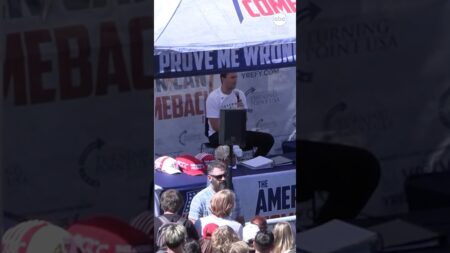 Charlie Kirk’s final moments before deadly shooting at Utah event