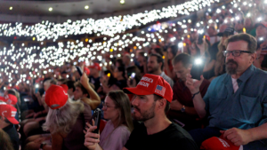 Red hats and chants of ‘USA’ mark vigil honoring slain conservative leader Charlie Kirk: ‘Act’