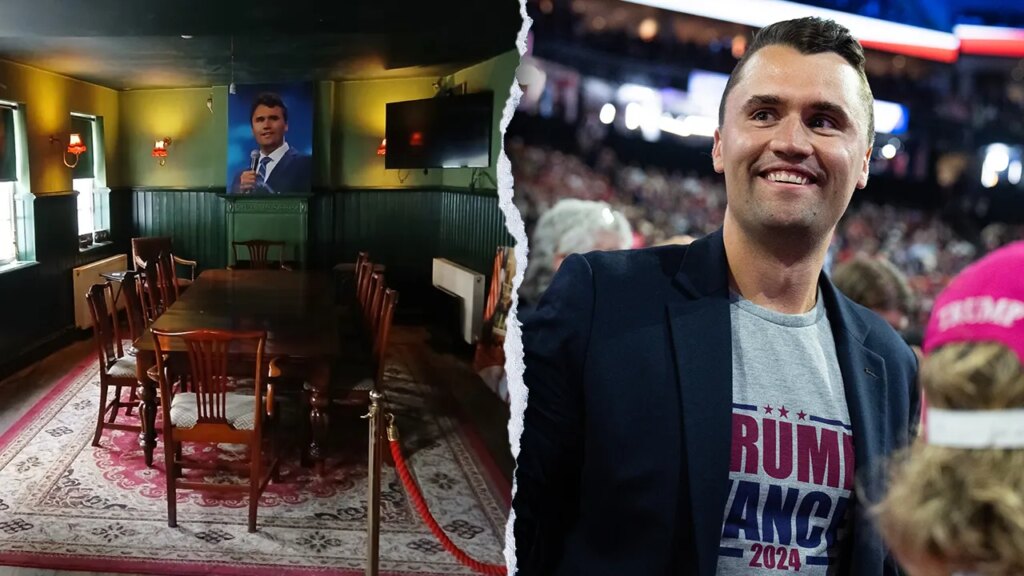 London pub dedicates room to Charlie Kirk after tragic death, invites customers to celebrate free speech