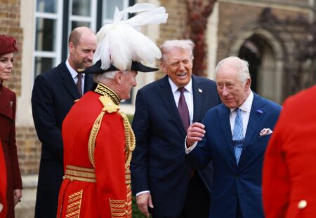 Trump and first lady to get King Charles royal treatment at Windsor Castle