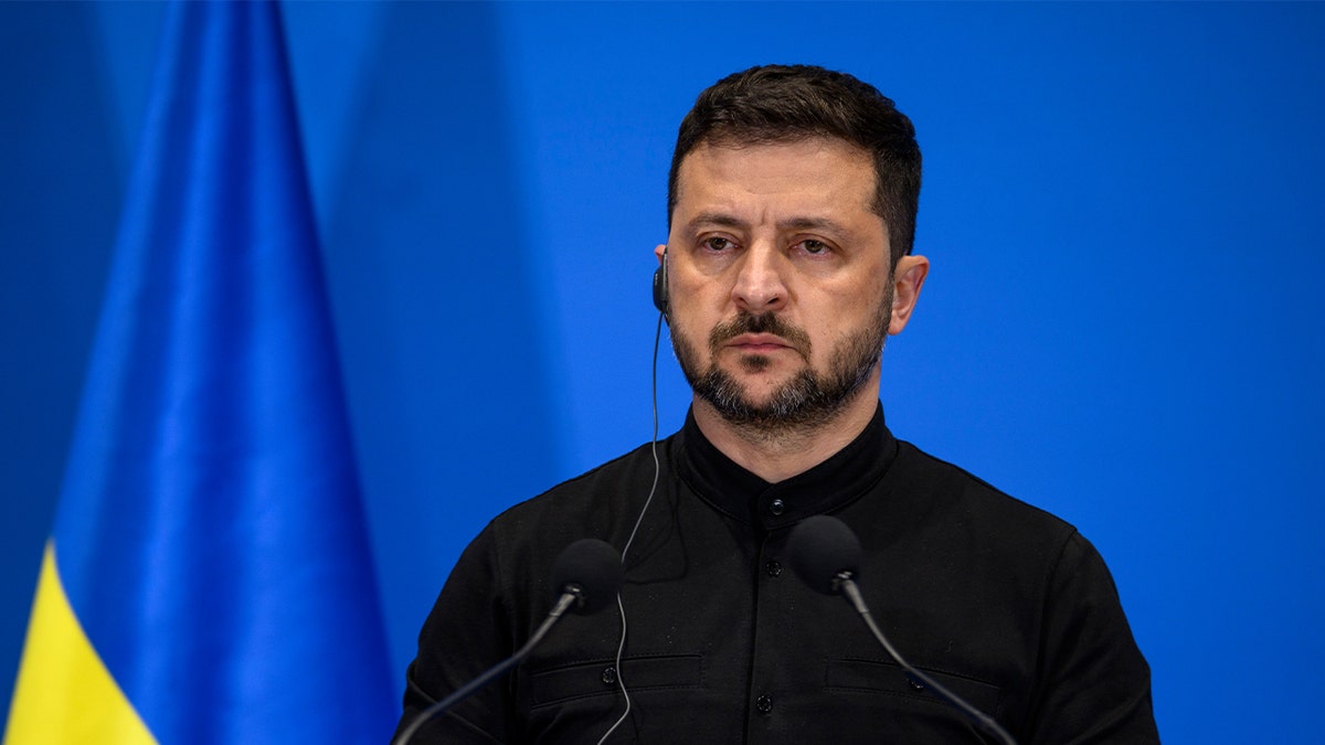 Ukrainian President Volodymyr Zelenskyy in Rome