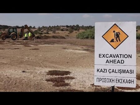 Excavations in northern Cyprus search for Greek Cypriot civilians missing since 1974