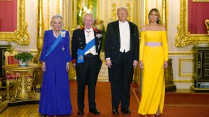 Trump caps UK trip with 0B tech pact, heads to Arizona for Kirk’s memorial service