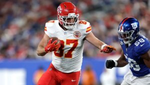 Chiefs’ Travis Kelce, Andy Reid get into sideline confrontation vs Giants