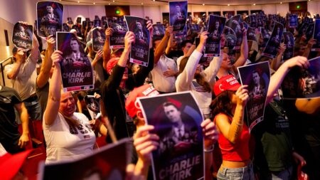 Turning Point USA draws 2,000 at first tour event since Kirk’s assassination