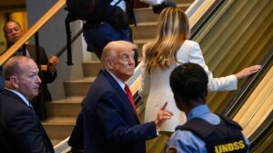 Leavitt calls for firing, investigation if UN escalator malfunction with Trumps on board intentional