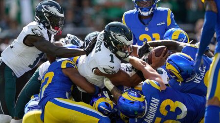 Super Bowl champion Nick Foles says he is ‘pro tush push’ as criticism of the play mounts