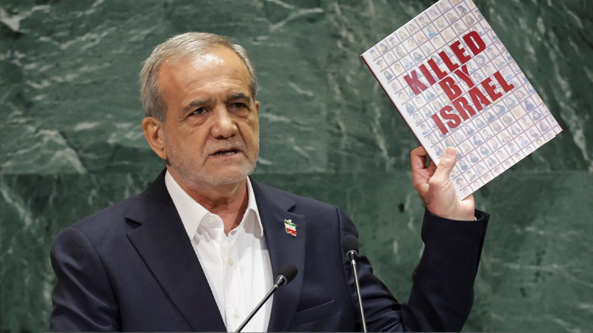 Iranian President Mahmoud Pezeshkian
