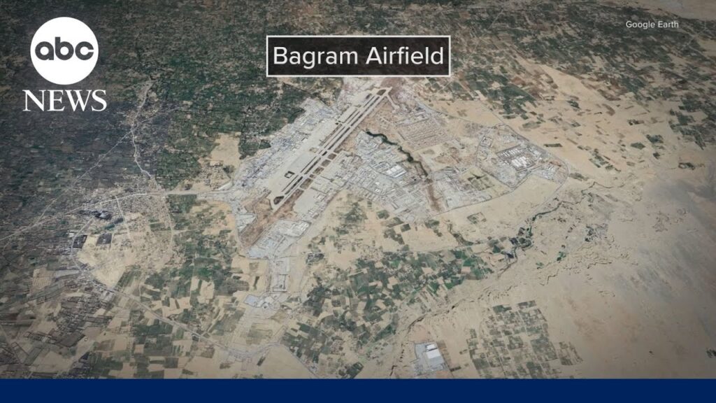 Trump says he’s trying to get Afghanistan’s Bagram Air Base ‘back’