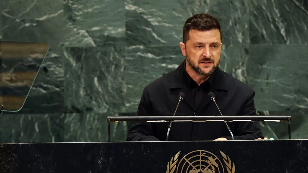 Zelenskyy at UN: ‘Weak’ global bodies can’t stop Putin, only ‘friends and weapons’ can