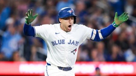 Blue Jays’ George Springer appears to accuse umpire of wanting Yankees to win division after questionable call