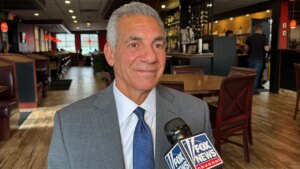 Republican aiming to flip blue state rips Dem rival for blaming ‘everything on Trump’