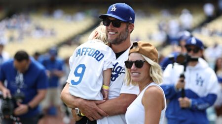 Matthew Stafford’s wife makes vasectomy joke after Rams QB gets hit in groin vs Eagles