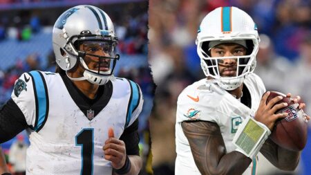 Cam Newton fires back at Tua Tagovailoa with ‘Anybody can go 0-3’ response in war of words