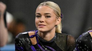 Olivia Dunne fires back at social media user mocking her for sweaty armpits