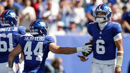 Giants’ Jaxson Dart makes immediate impact in first NFL start