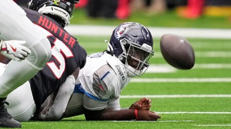 Titans’ Cam Ward gives blunt assessment of team’s performance after loss to Texans