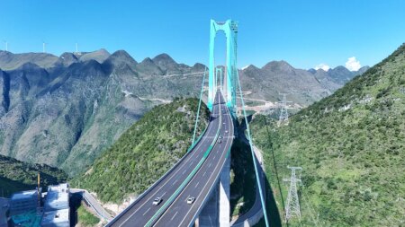 World’s tallest bridge cuts 2-hour mountain trip to just 2 minutes: See the jaw-dropping photos