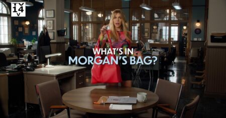 What’s in Morgan’s Bag? Just the Tools of a Brilliant (and Stylish) Mind